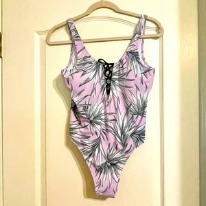 PINK Victoria’s Secret One Piece Lavender Swimsuit